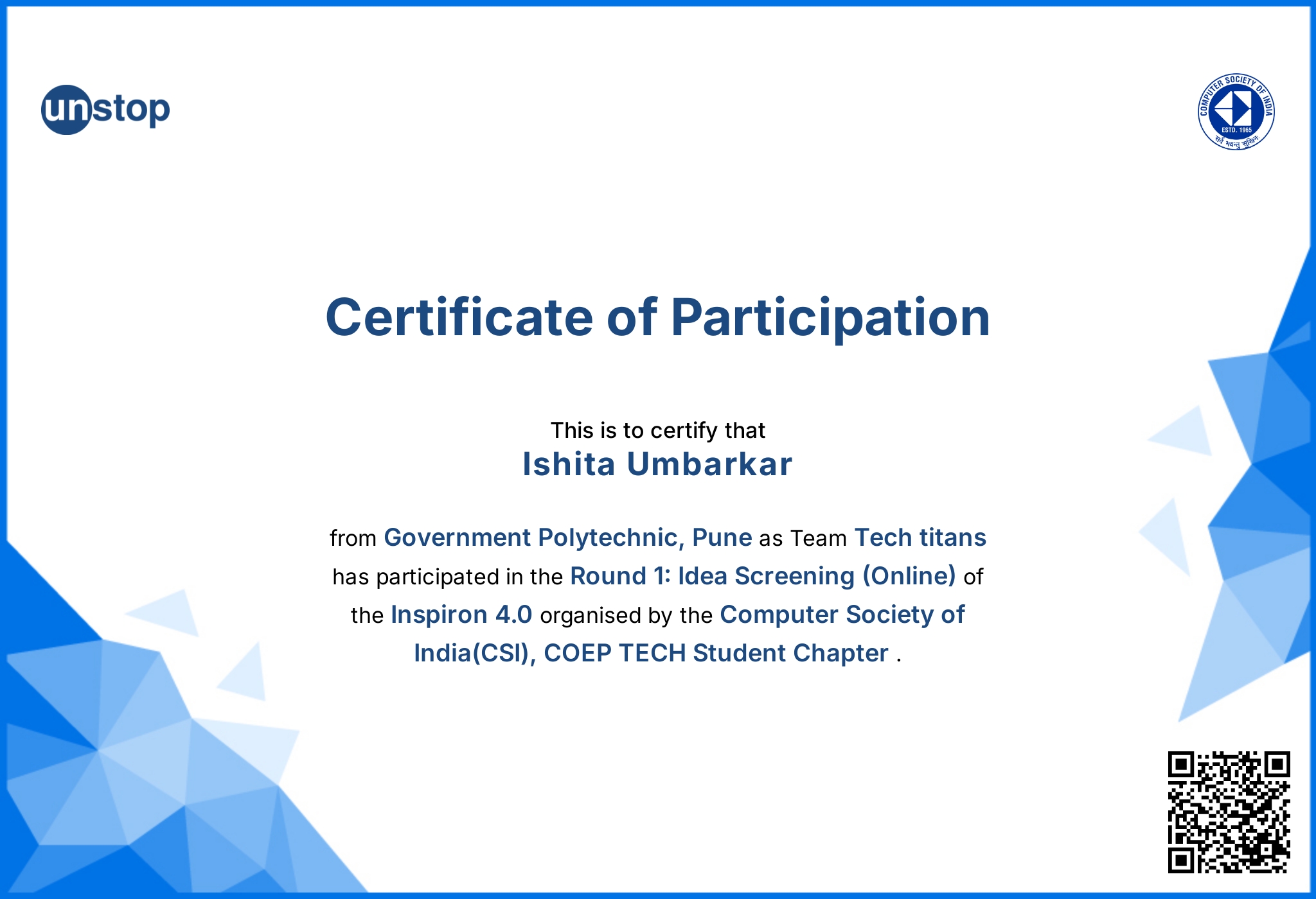 Certificate Icon
